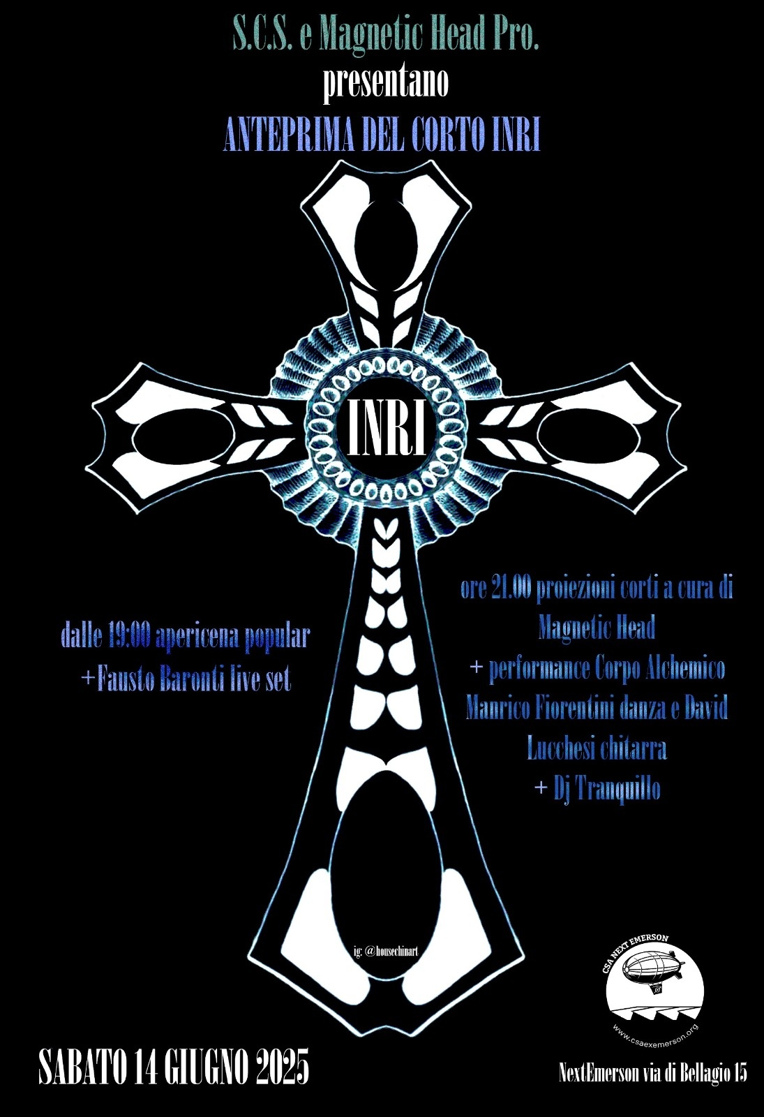 Anteprima del corto I.N.R.I.