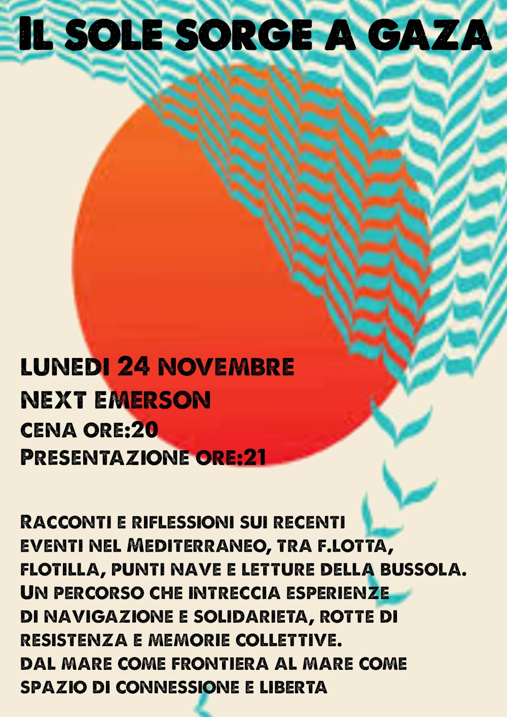 Il sole sorge a Gaza