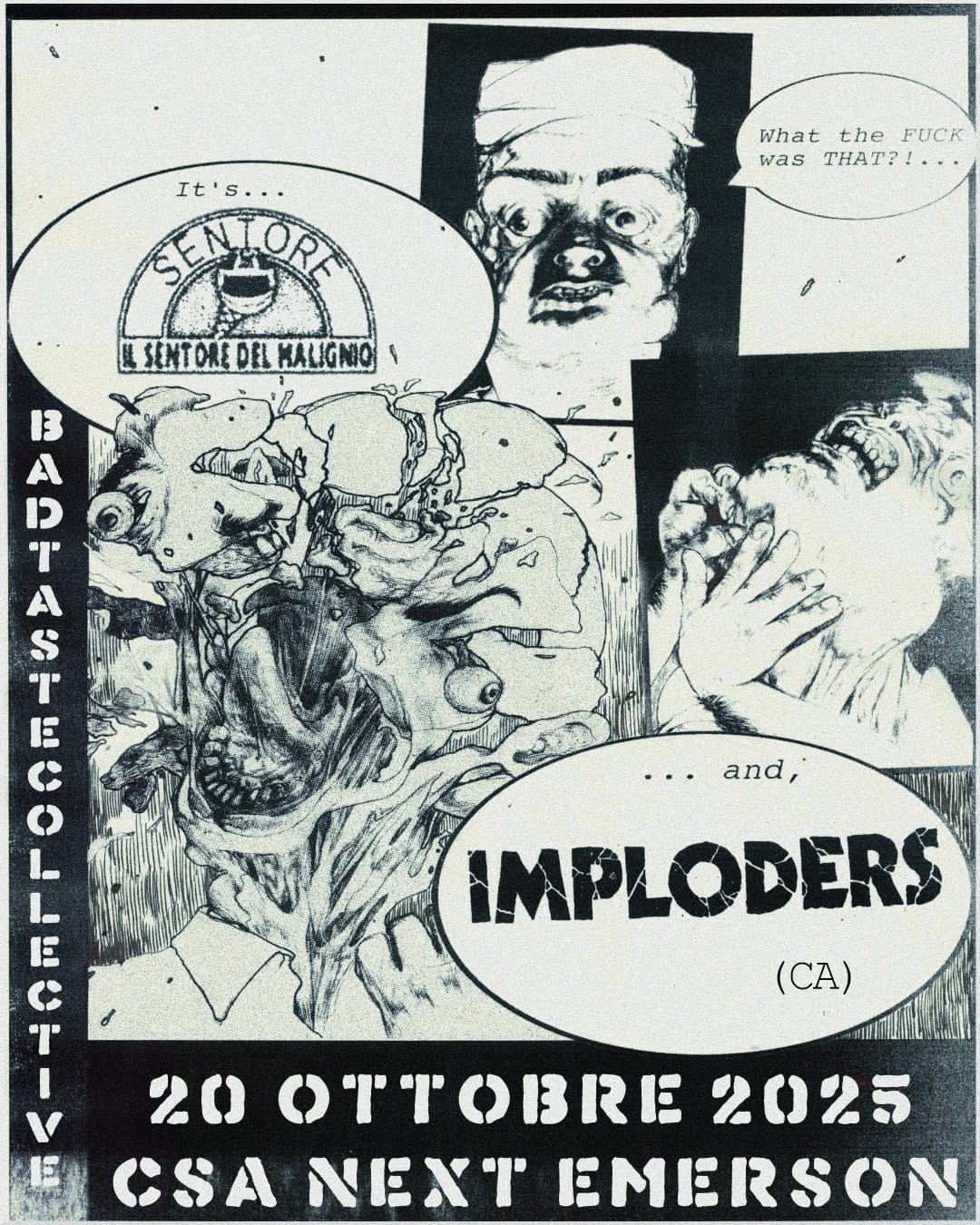 IMPLODERS + SENTORE DEL MALIGNIO @CSAnEXtEmerson
