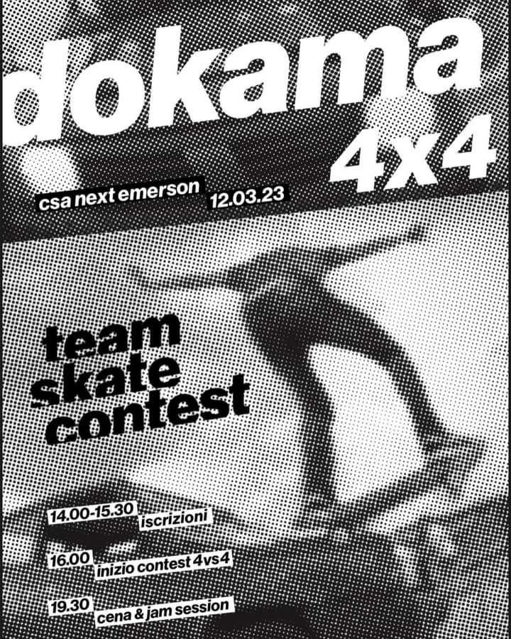 Dokama 4x4 - Team skate contest