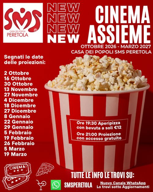 CinemAssieme, prima proiezione di FILM alla Casa dei Popoli SMS Peretola