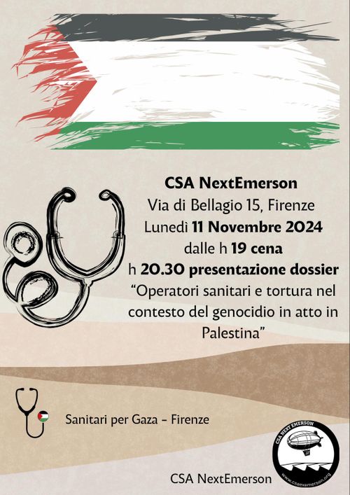 Sanitari per Gaza: presentazione secondo dossier