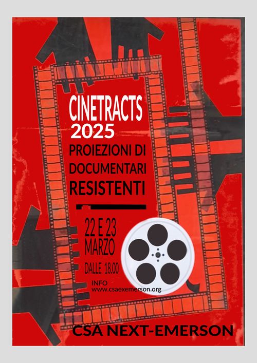 Cinetracts - Proiezioni di documentari resistenti