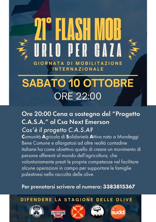 Urlo per Gaza