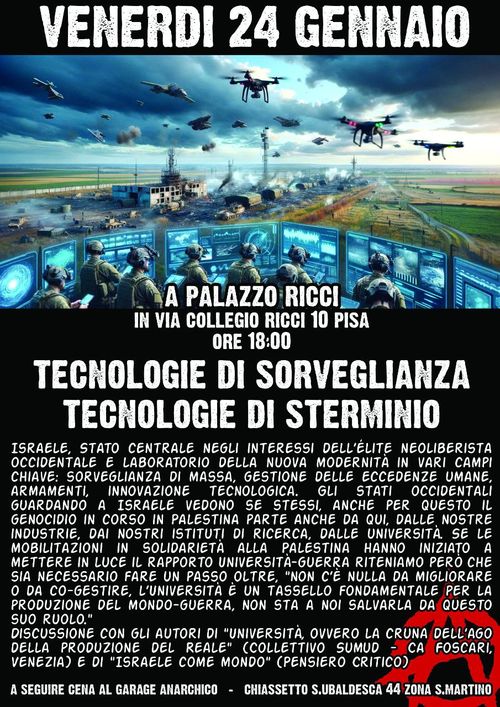 TECNOLOGIE DI SORVEGLIANZA , TECNOLOGIE DI STERMINIO