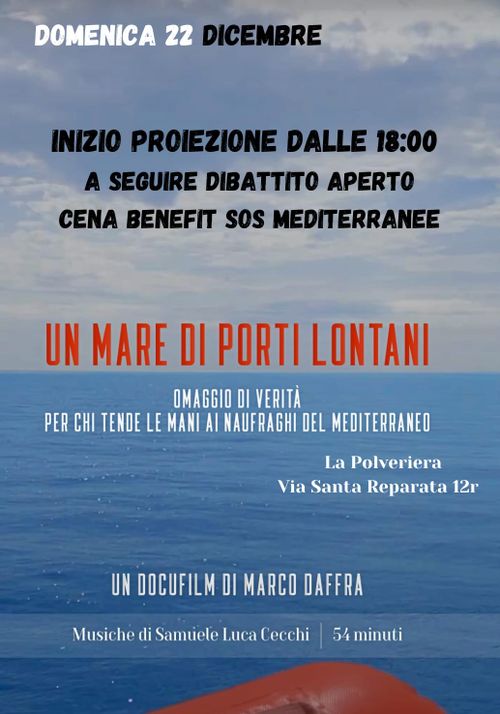 PROIEZIONE "UN MARE DI PORTI LONTANI" 