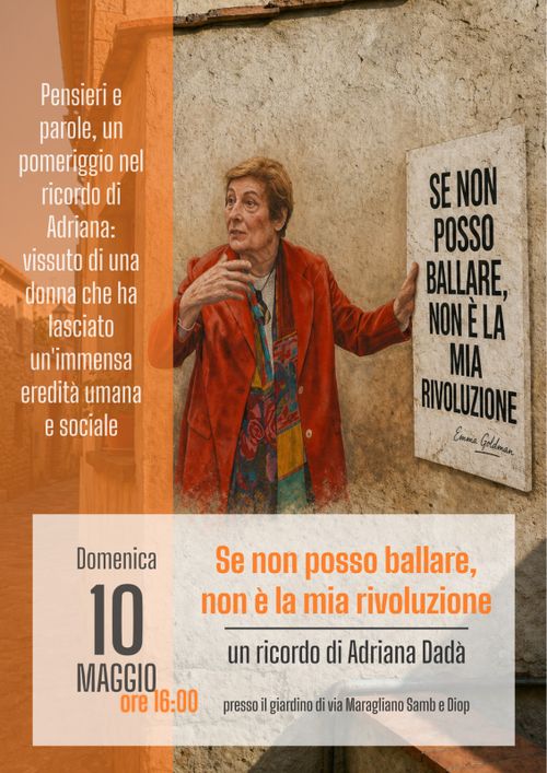 SE NON POSSO BALLARE NON E' LA MIA RIVOLUZIONE