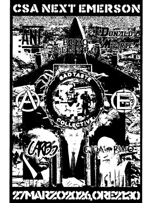 ANF + Buio Dentro + Donald Mortem + Quasi Buio + Carbs @CSAnEXtEmerson