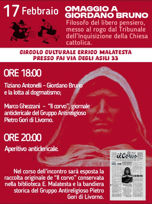 Omaggio a Giordano Bruno