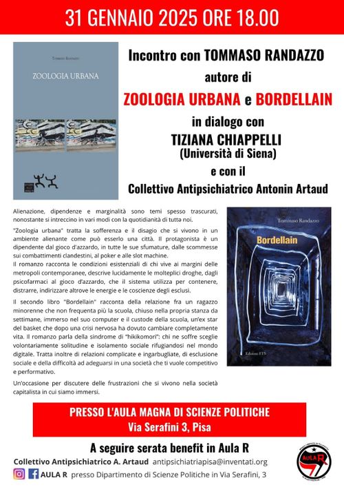 PRESENTAZIONE DI BORDELLAIN & ZOOLOGIA URBANA