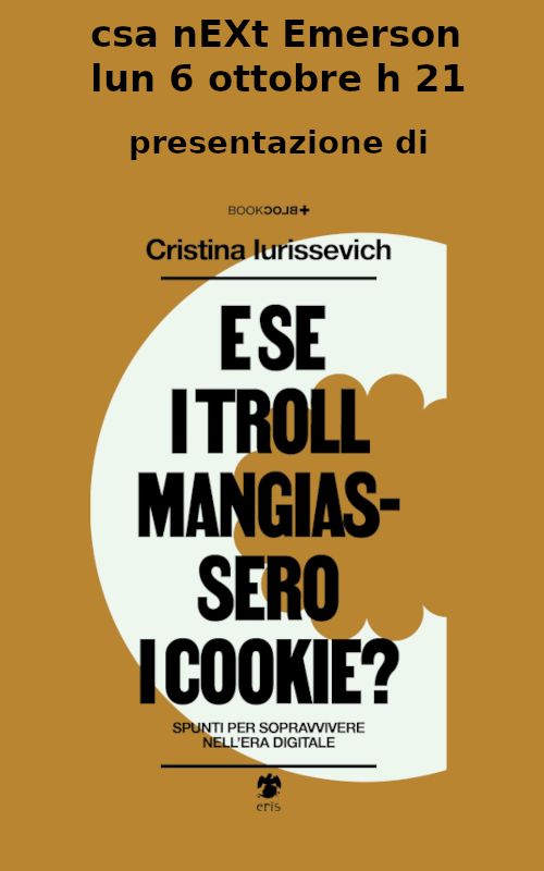 Presentazione di "E se i troll mangiassero i cookie ?"