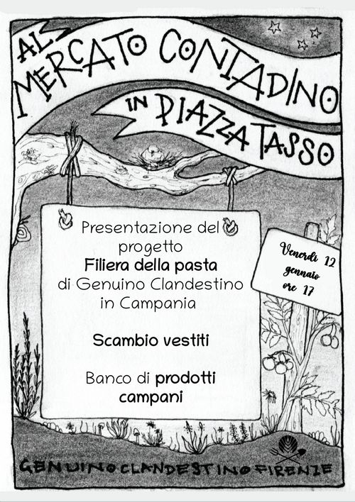 Presentazione del progetto di Filiera della pasta di Genuino Clandestino in Campania