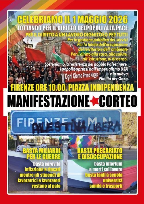 1 Maggio a Firenze 