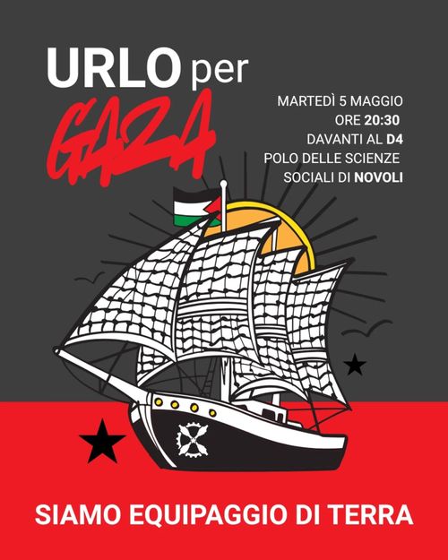 Urlo per Gaza ! Thiago e Saif Liberi 