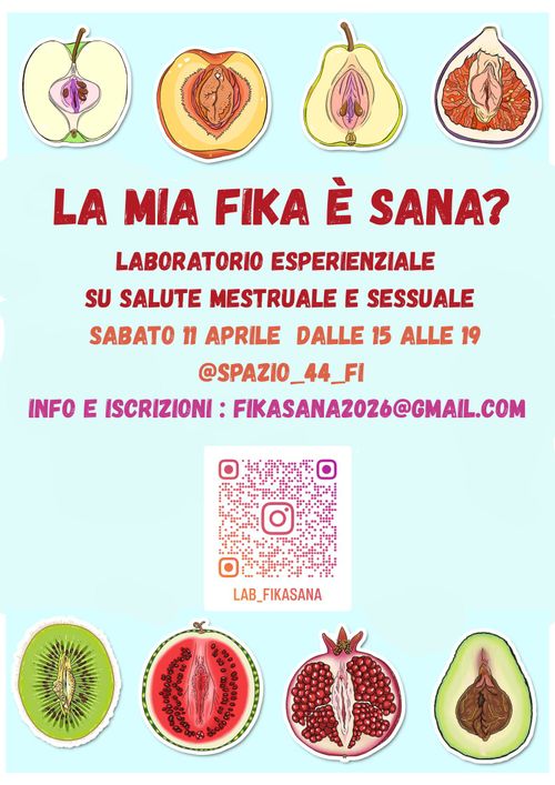 La mia fika è sana? Laboratorio esperienziale sulla salute mestruale e sessaule