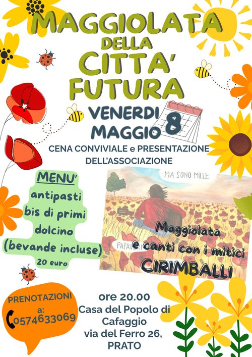💐🌼 MAGGIOLATA della Città Futura 🌷🍀