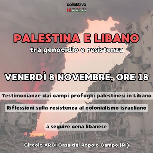 Palestina e Libano tra genocidio e resistenza