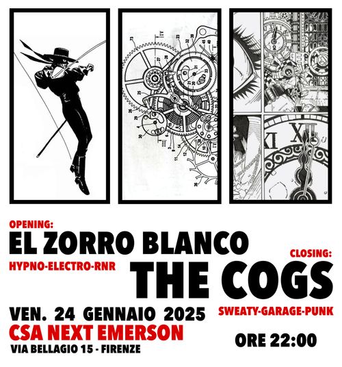 The COGS + El ZORRO BLANCO