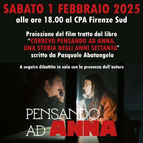 Proiezione di "Pensando ad Anna"