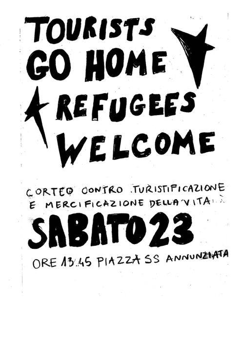 CORTEO CONTRO L'OVER-TOURISM