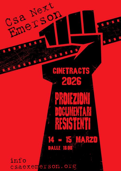 Cinetracts - Proiezioni di documentari resistenti