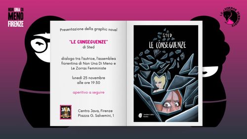 presentazione della nuova Graphic Novel "Le conseguenze" con l'autrice Sted