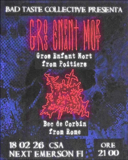 Concerto: Gros Enfant Mort + Bec De Corbin