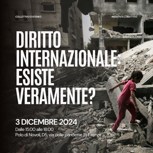 DIRITTO INTERNAZIONALE: ESISTE VERAMENTE? Iniziativa