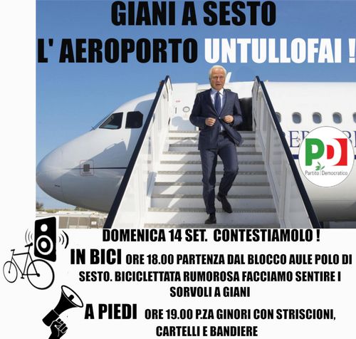 GIANI A SESTO L'AEROPORTO UNTULLOFAI ! ⛔✈️