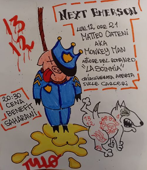 Presentazione "La scimmia" di Matteo Cateni