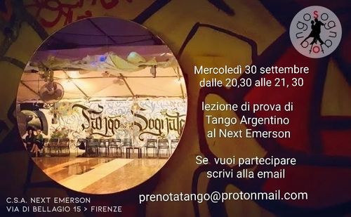 Lezioni di Tango Argentino