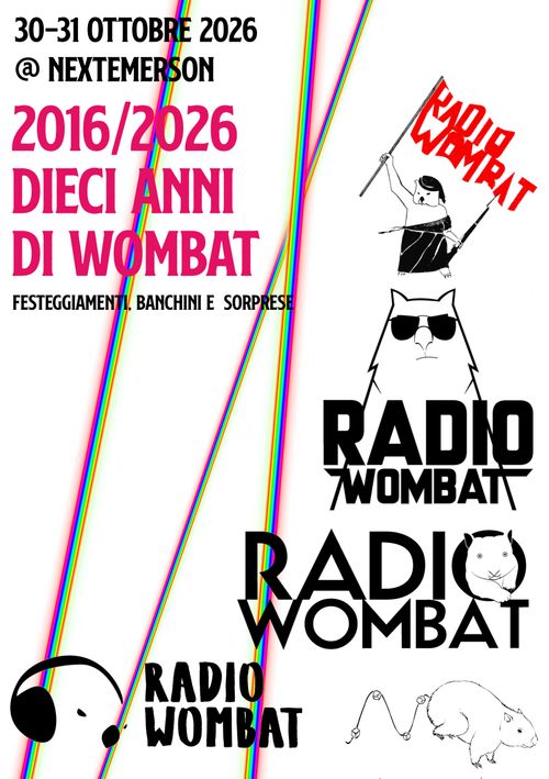 10 anni Radio Wombat !
