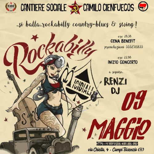 Rockabilly night: cena + concerto Micidiali + Renzi dj set
