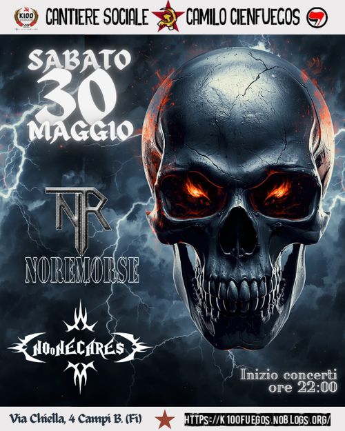 Metal night: NOREMORSE + NO ONE CARES 