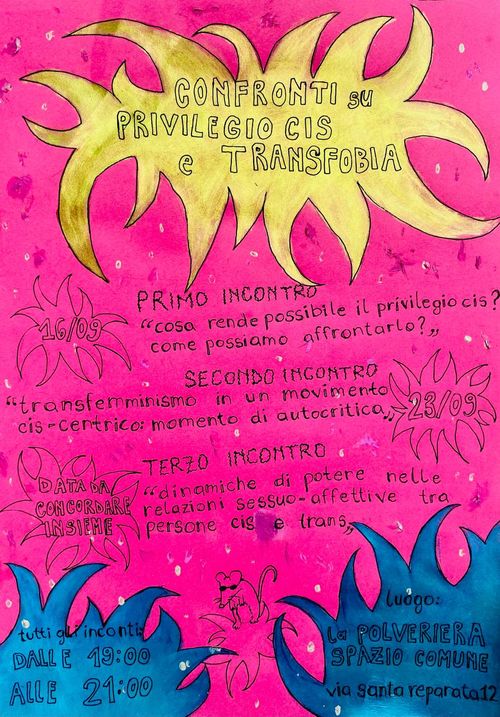 Confronti su Privilegio Cis e Transfobia