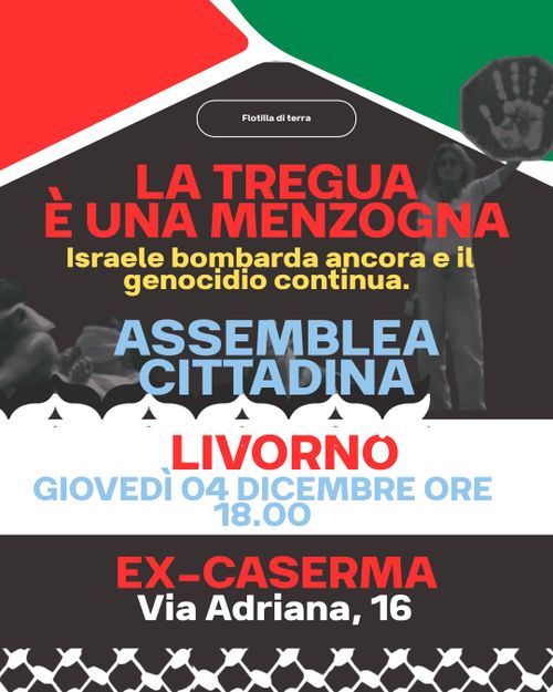 Assemblea flottilla di terra 