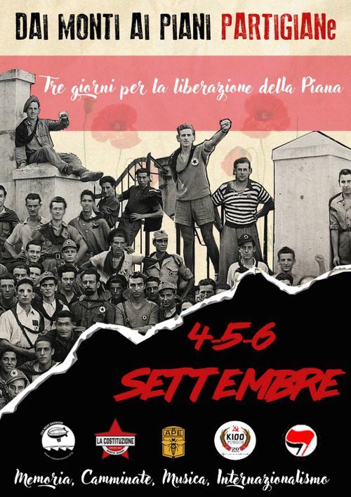 Dai monti ai piani partigiani/e