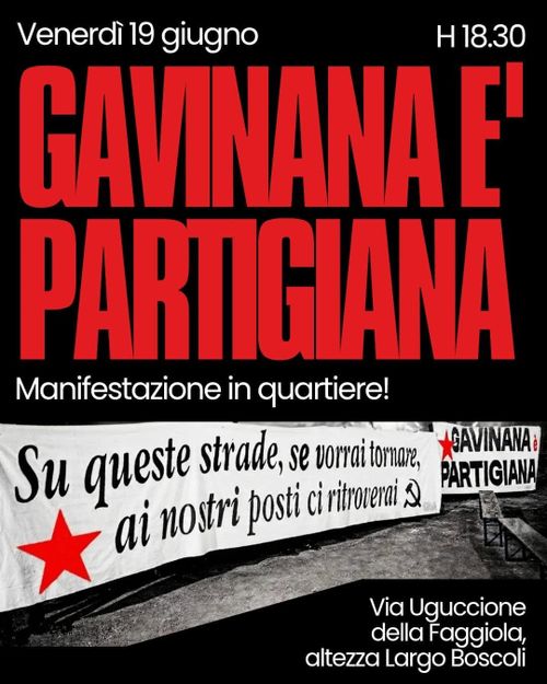 Gavinana è Partigiana !