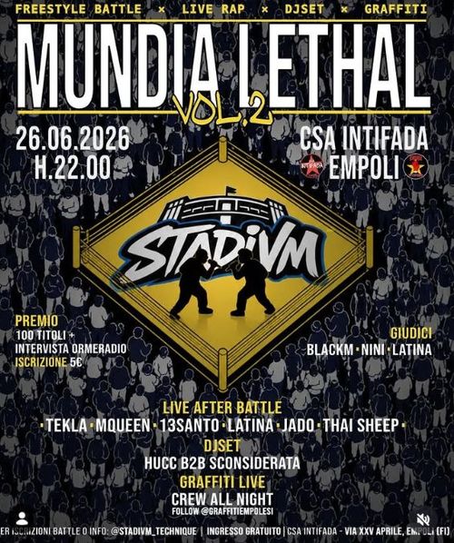 🚩 Mundial Lethal Battle Li vecRap