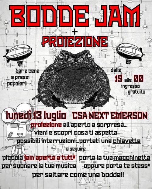 Bodde Jam e Proiezione a Sorpresa