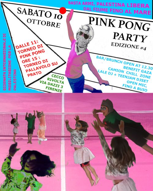 Pink-Pong - tornei di Ping-Pong e Pallavolo su prato 