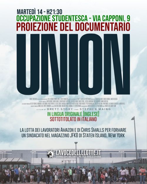 Proiezione "Union" (2024) e dibattito