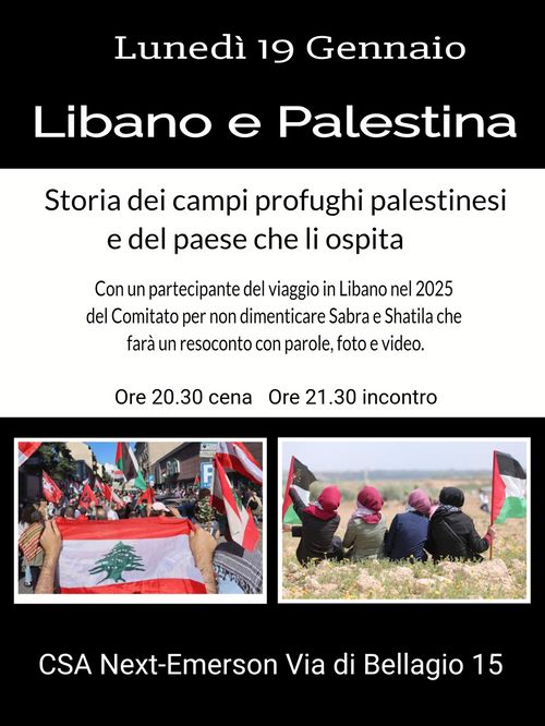 Libano e Palestina