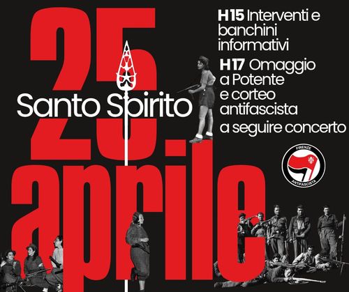 25 Aprile a Santo Spirito - Firenze