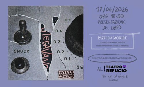 PAZZI DA MORIRE - PRESENTAZIONE DEL LIBRO