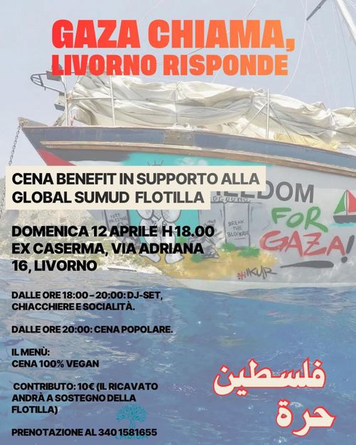 Gaza chiama, Livorno risponde 