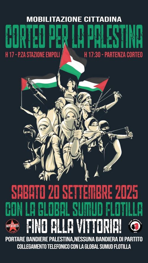 🇵🇸 Corto a sostegno della Global Sumud Flottilla e del popolo Palestinese 