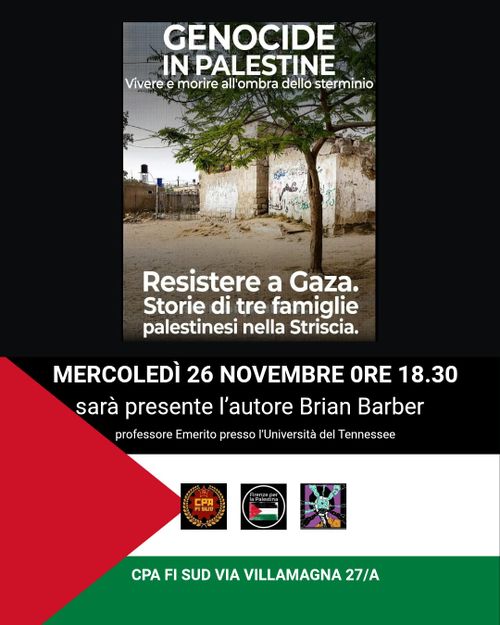  RESISTERE A GAZA . Storie di tre famiglie palestinesi nella Striscia.