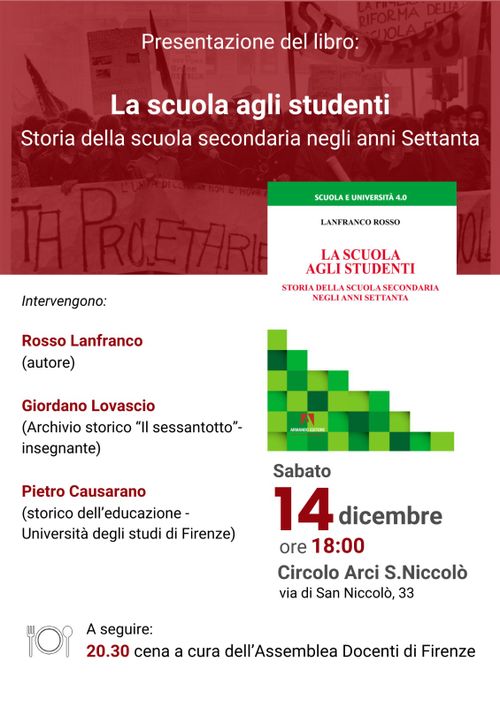 La scuola agli studenti_presentazione libro