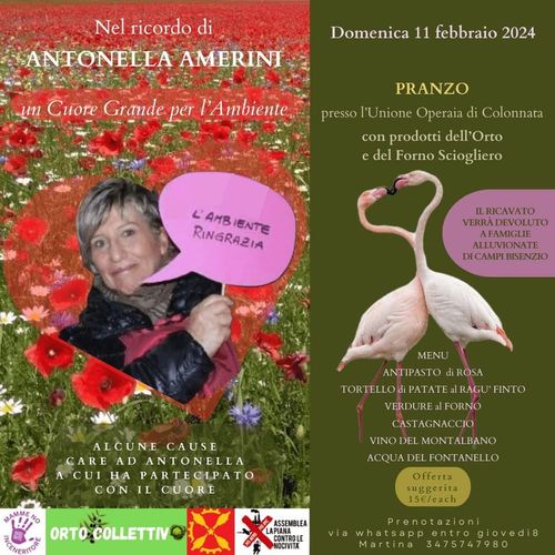 Nel ricordo di Antonella: Prnazo a Colonnata